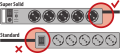 Super-Solid 13.500A Überspannungsschutz-Steckdosenleiste 8-fach silber 2,5m H05VV-F 3G1,5 - Grafik