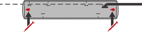 Primera-Line Steckdosenleiste 8-fach schwarz 2m H05VV-F 3G1,5 - Grafik