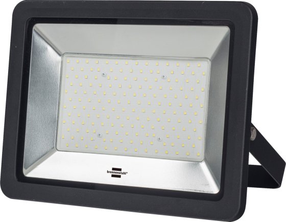 Slim SMD-LED Strahler 148 W, 12800 lm, IP65, schwarz, mit Anschlussklemme - Produktbild