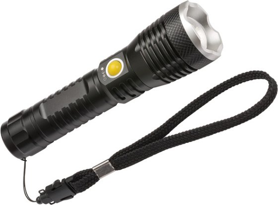 LuxPremium Akku-Fokus-LED-Taschenlampe TL 450AF IP44, CREE-LED, 450lm  - Produktbild