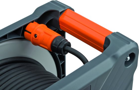 professionalLINE Kabeltrommel IP44 33m orange N07V3V3-F3G2,5 - Produktansicht