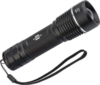 LuxPremium Akku-Fokus-LED-Taschenlampe TL 1200 AF, IP67, CREE-LED, 1250lm