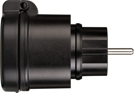 brennenstuhl®Connect WiFi Steckdose WA 3000 XS02 schwarz IP44 - Produktansicht