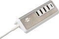 brennenstuhl®estilo USB-Multiladegerät mit 1,5m Textilkabel 4x USB + 1x USB C Power Delivery - Produktansicht