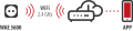 brennenstuhl®Connect WiFi Steckdose mit Energiemessung WAE 3600 XS01 weiß IP20 - Grafik