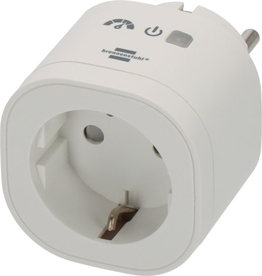 brennenstuhl®Connect WiFi Steckdose mit Energiemessung WAE 3600 XS01 weiß IP20 - Produktbild