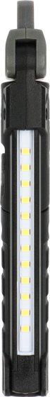 Akku LED Handlampe HL 400 AC, 400lm + Spot 120lm + Rückseite 200lm - Produktansicht