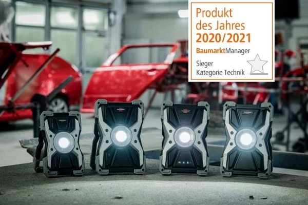 brennenstuhl® LED worklight RUFUS becomes product of the year 2020/21